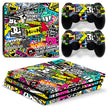 PS4 Pro Vinyl Skin Sticker - Console & Controller Protective Decal Set