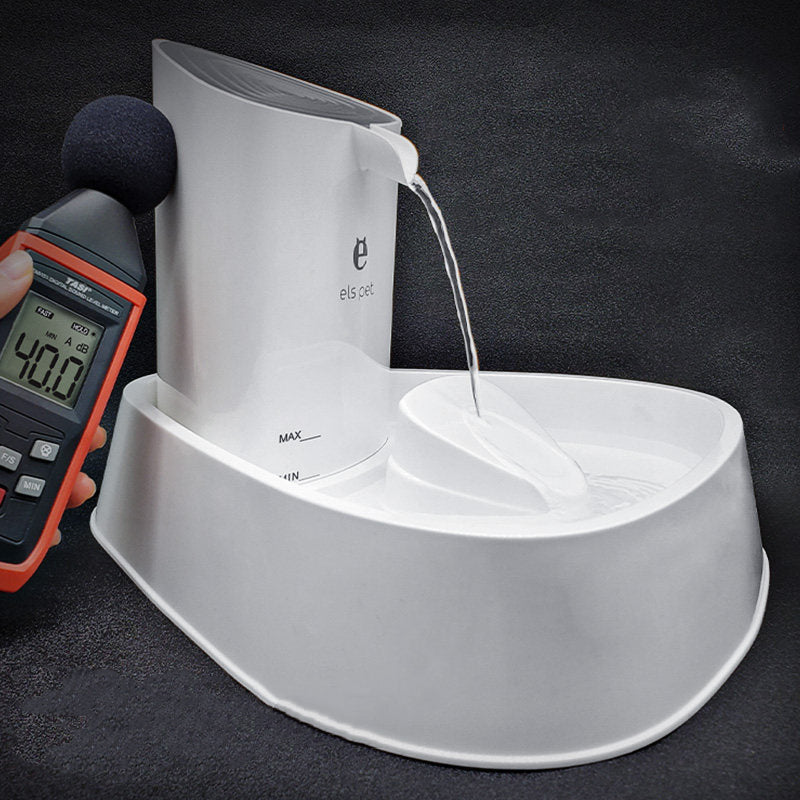 Pet Water Fountain with LED Light - 1.5L Automatic Circulating Cat Water Dispenser with Filter