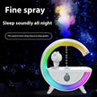 Anti-Gravity Water Drop Humidifier - Bluetooth Speaker & LED Light