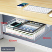 Stackable Storage Box - Transparent Desk Organizer with Lid