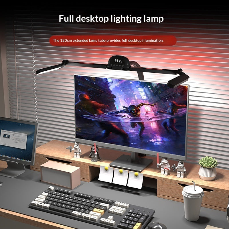 Smart Desk Lamp - Motion Sensor & Remote Control for Study