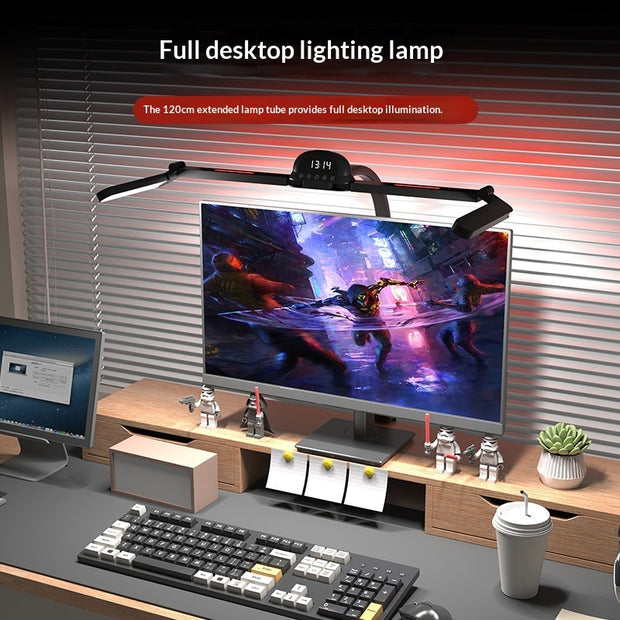 Smart Desk Lamp - Motion Sensor & Remote Control for Study