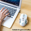 X8 Wireless Gaming Mouse - Rechargeable 2.4GHz RGB 7-Color Breathing Light 1800 DPI