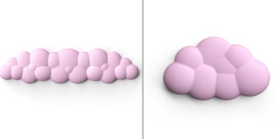 Cloud Wrist Rest Keyboard Pad - Memory Foam Ergonomic Support