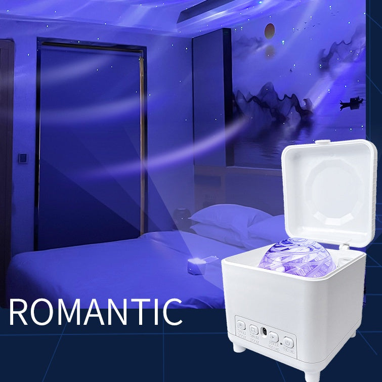 Galaxy Star Projector - USB Laser Night Light with Remote Control