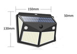 Solar LED Garden Light - Dual Sensor Motion Activated Outdoor Lighting