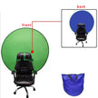 Collapsible Green Screen Background - Portable Chroma Key Backdrop for Streaming Photography