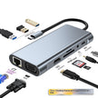 USB-C Docking Station - Multi-Port Hub Adapter for Laptop