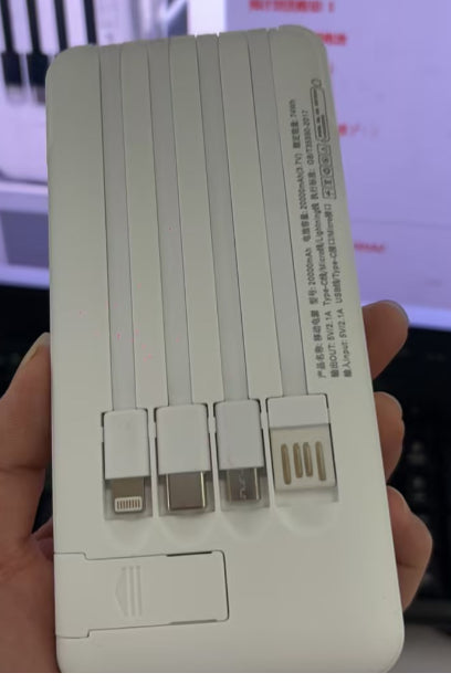 20000mAh Mini Power Bank - Ultra-Compact Portable Charger
