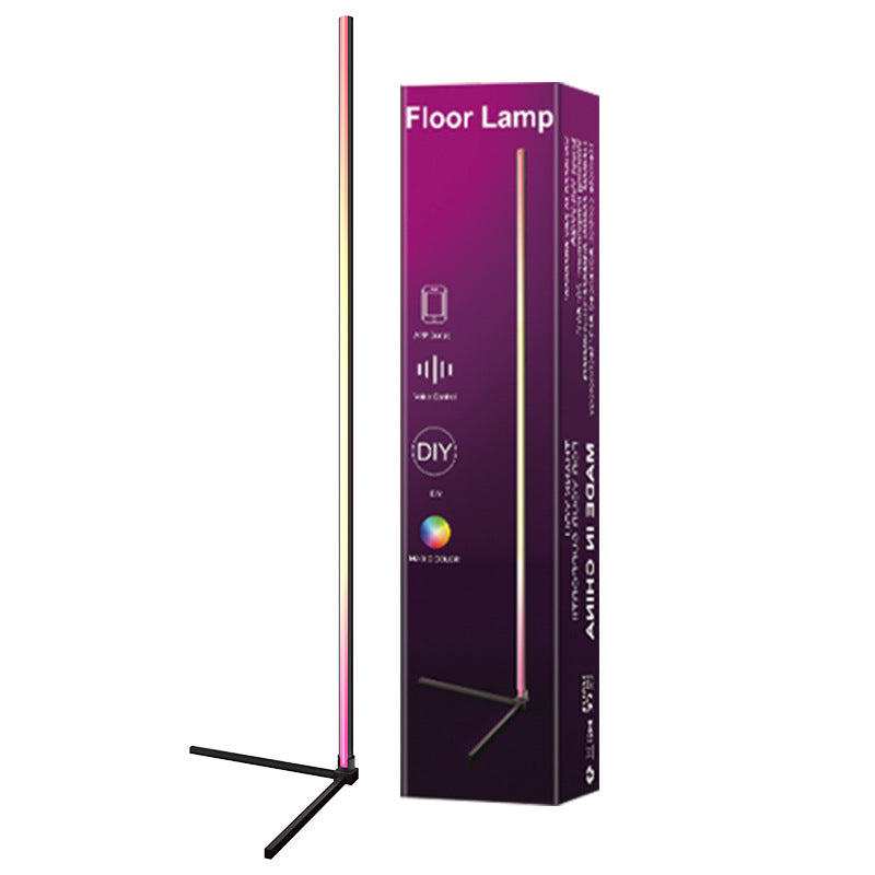 RGB Gaming Floor Lamp - Corner Atmosphere Light with Sound Reactive