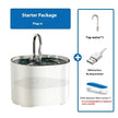 Pet Water Dispenser Loop Filter Smart Cat Water Feeder Alloy Fountain Amazon
