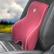 Memory Foam Lumbar Support Set - Headrest & Back Cushion Combo