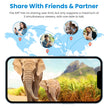 4G Solar Trail Camera - 4K 30FPS Wildlife Camera | No WiFi Needed with SIM Card & App Control