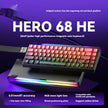 Magnetic Switch Gaming Keyboard - RGB Wired Mechanical Keyboard with Premium Keycaps