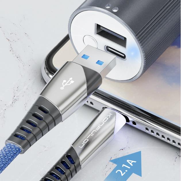 LED Flashlight Power Bank - 5000mAh Portable Charger with Light