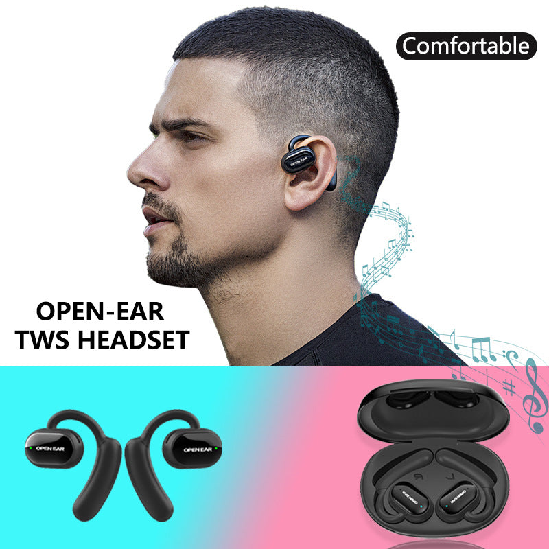 Bone Conduction Sports Headphones - Bluetooth 5.0 Open-Ear Wireless