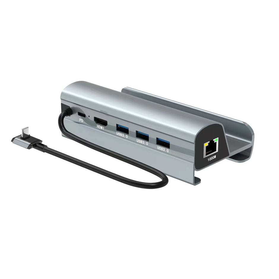 Steam Deck Docking Station - 6-in-1 USB-C Hub with HDMI & Ethernet