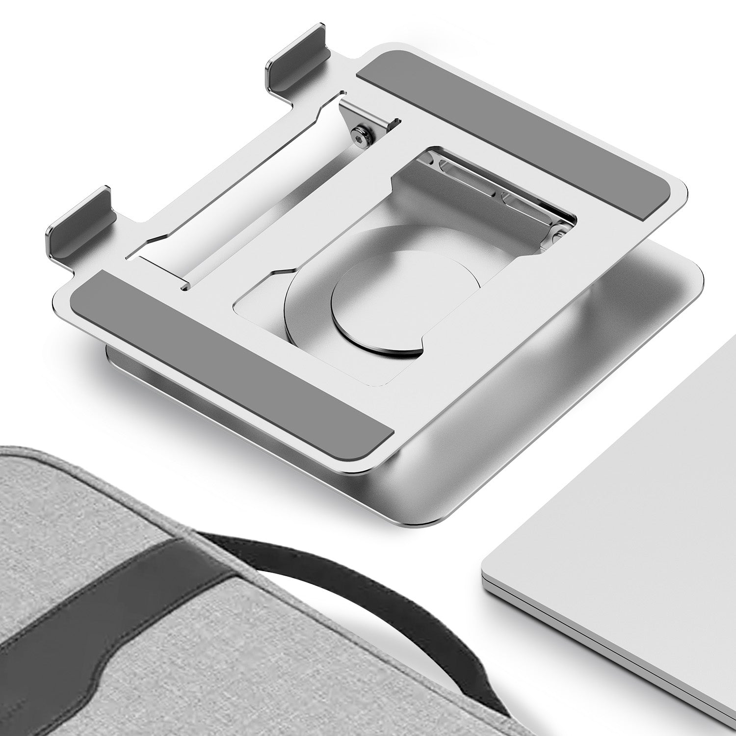 Adjustable Laptop Stand - Foldable Aluminum Ergonomic Riser