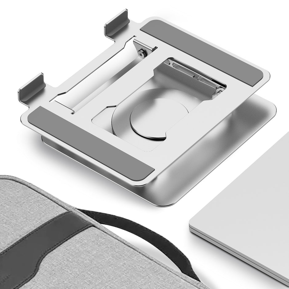 Adjustable Laptop Stand - Foldable Aluminum Ergonomic Riser