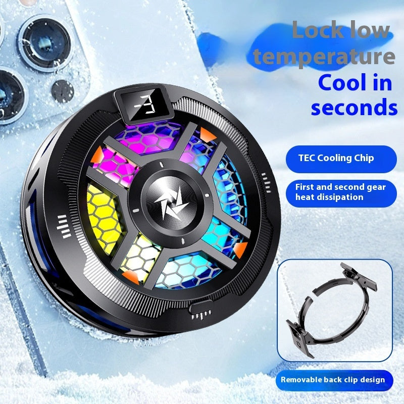 Compact Magnetic Phone Cooler - Ultra-Portable Semiconductor Radiator