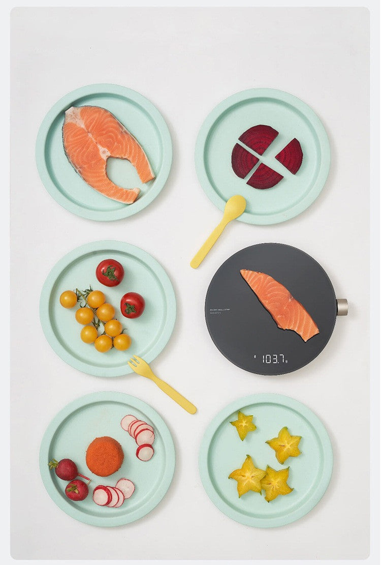 Smart Kitchen Scale - Precision Tempered Glass LED Display APP Bluetooth 3kg Baking Scale