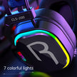 Gaming Headset 7.1 Surround Sound - USB Wired with RGB LED & Mic