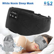 Bluetooth Sleep Mask - 20 White Noise Sounds & 15-Hour Battery