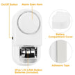 Wireless Door Window Alarm - 90dB Magnetic Sensor Security System | Easy Install for Home Safety