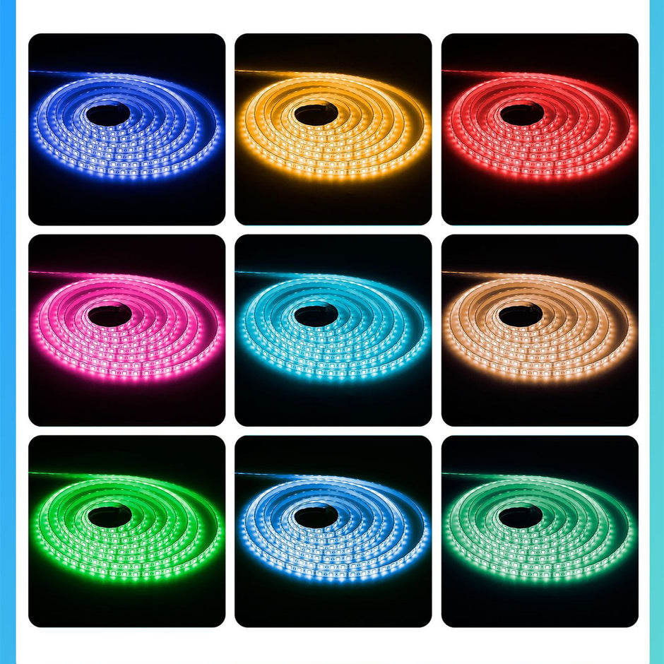 RGB TV Backlight LED Strip - Music Sync with Remote Control
