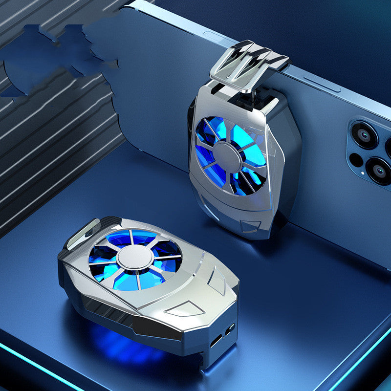 Mobile Phone Cooling Fan - USB Gaming Cooler with Stand