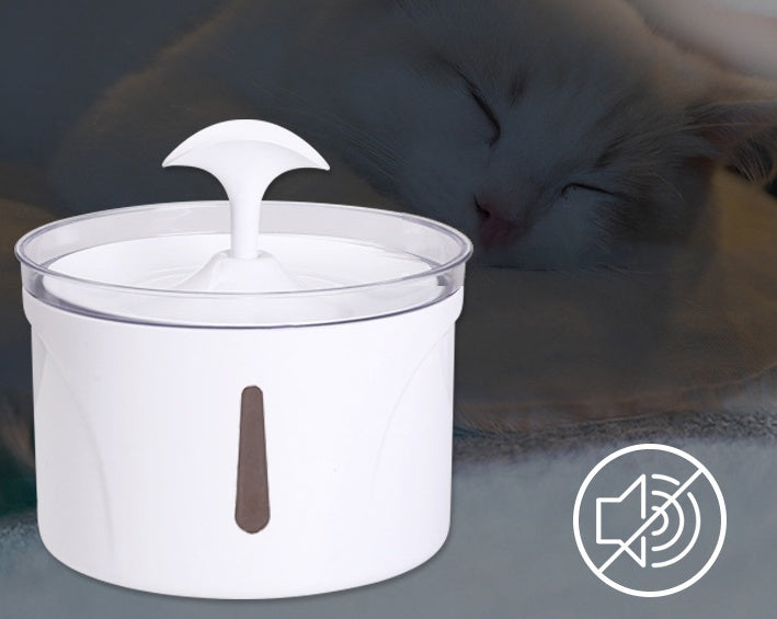 Pet Water Fountain - 2.5L Automatic Circulating Filter Water Dispenser for Cats and Dogs