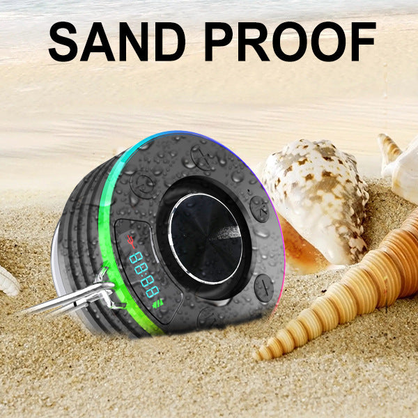Waterproof Bluetooth Speaker - Mini Portable Shower Speaker