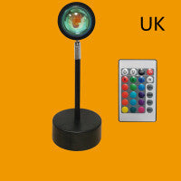 Rainbow Sunset Projector Lamp - LED Atmosphere Light with Remote & APP Control | Home & Coffee Shop Decor