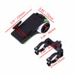 5-in-1 Bicycle Light - LED Light, Bluetooth Speaker, Power Bank & Phone Holder