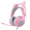 Gaming Headset with Cat Ears - USB 7.1 Surround Sound & RGB LED