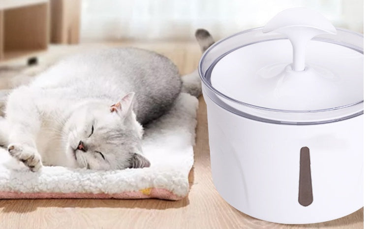 Pet Water Fountain - 2.5L Automatic Circulating Filter Water Dispenser for Cats and Dogs