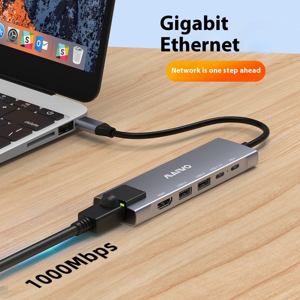 Steam Deck Docking Station - 6-in-1 USB-C Hub with 4K HDMI & Ethernet