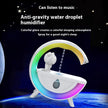 Anti-Gravity Water Drop Humidifier - Bluetooth Speaker & LED Light