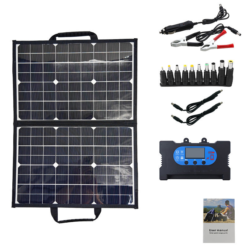 40W Portable Solar Panel Charger - Foldable Solar Power for Camping