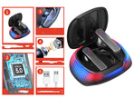Wireless Gaming Earbuds - Low Latency Bluetooth 5.0 with LED Display