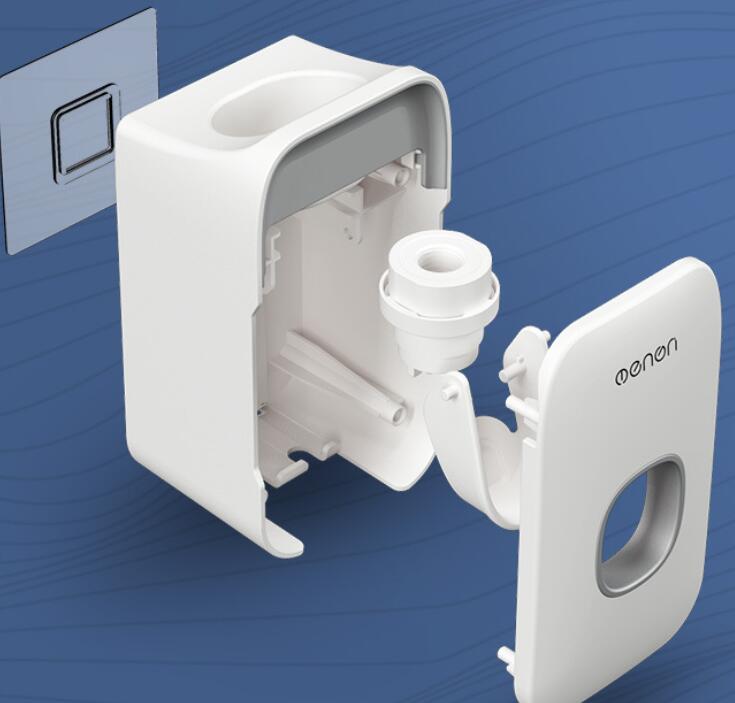 Automatic Toothpaste Dispenser - Wall Mounted Hands-Free Toothpaste Squeezer