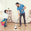 Electric Spin Scrubber - Cordless Cleaning Brush with Extendable Arm & 8 Replaceable Heads