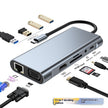 USB-C Docking Station - Multi-Port Hub Adapter for Laptop