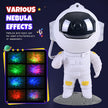 Astronaut Galaxy Star Projector - LED Night Light with Remote Control