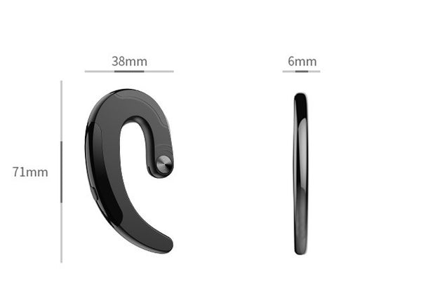 Bone Conduction Wireless Earphones - Open-Ear Bluetooth Headset