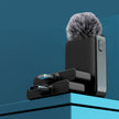 Wireless Lavalier Microphone - Dual Core Noise Cancelling Clip-On Mic for iPhone Android
