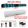 Home Theater Soundbar - Bluetooth Sound System with Remote Control