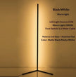 Modern LED Floor Lamp - Minimalist Linear Design for Living Room & Bedroom
