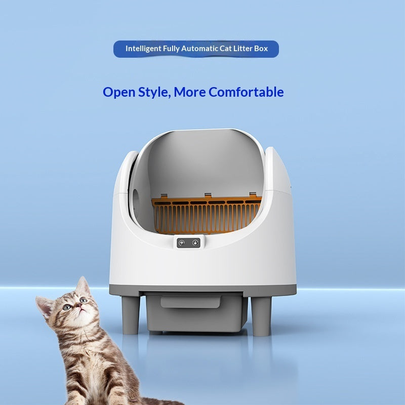 Smart Automatic Cat Litter Box - APP Control Self-Cleaning with Air Purification System