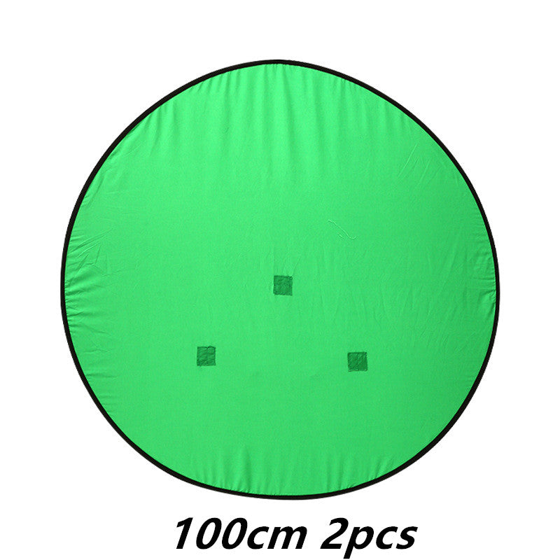 Collapsible Green Screen Background - Portable Chroma Key Backdrop for Streaming Photography